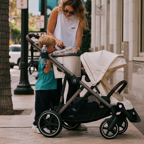 Cybex e-Gazelle S Electronic Assist Single-to-Double Stroller